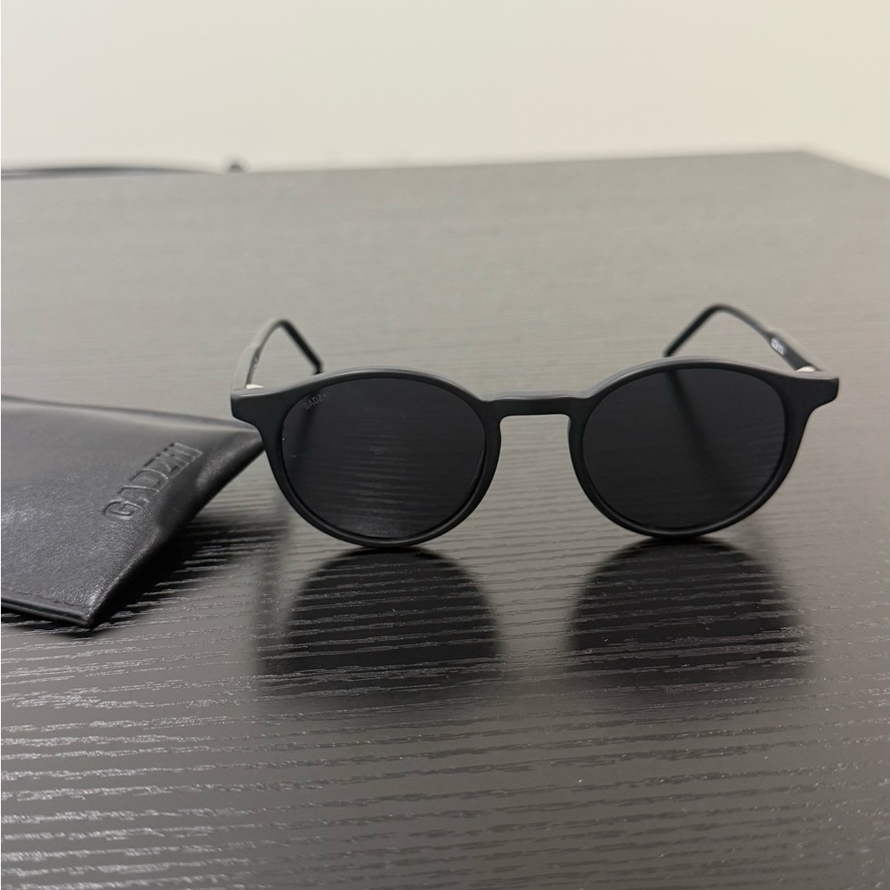 Black Round Sunglasses Men’s